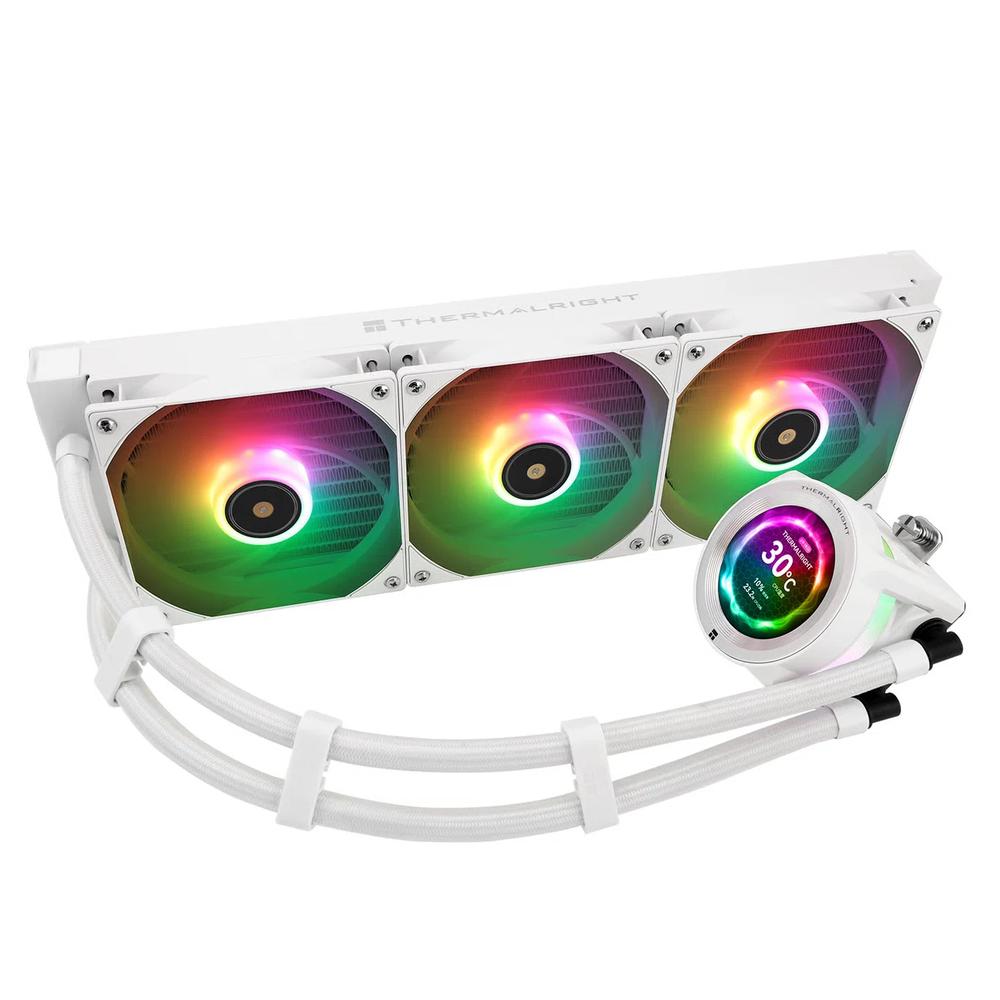 ThermalRight Core Vision 360 WHITE ARGB 360mm Водяной охладитель - Белый 2