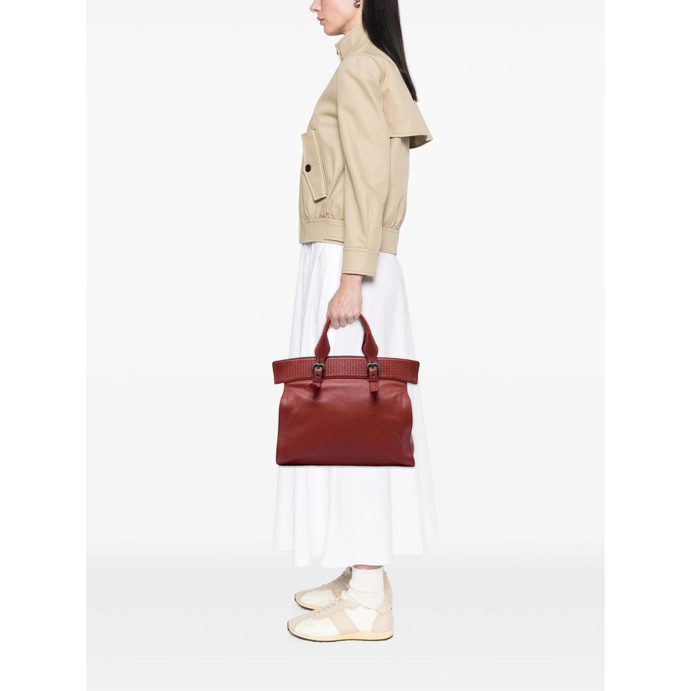 2012-2026 Intrecciato Trimmed Nappa Belted tote bag 2