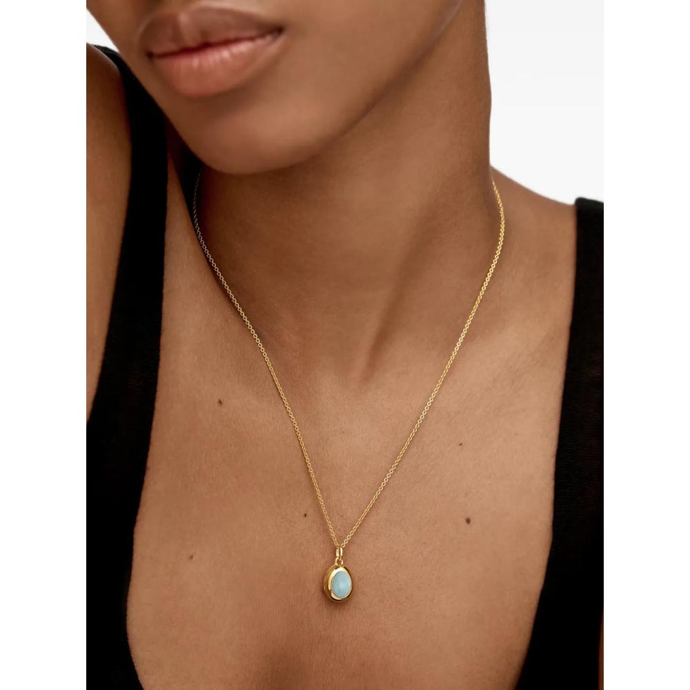 Подвеска March Birthstone с аквамарином 2