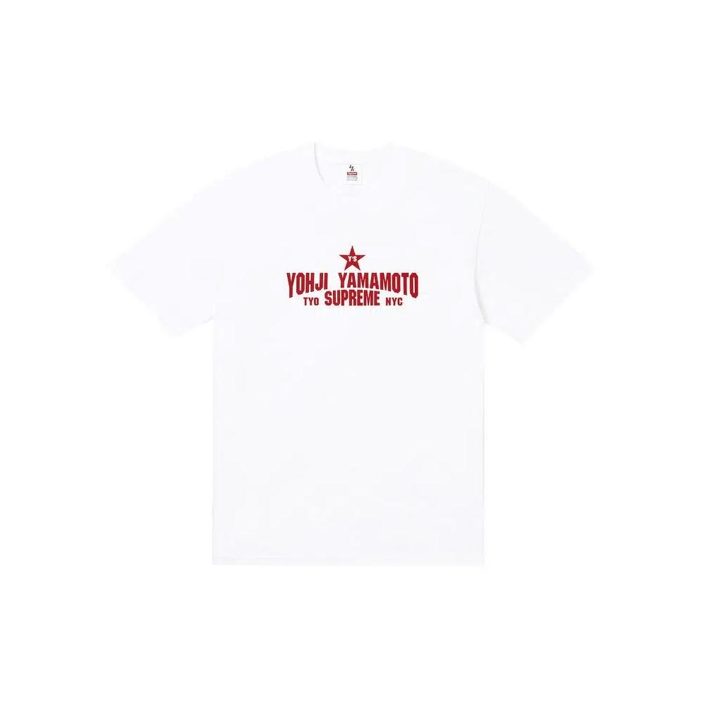 Топы Supreme x Y’s Star Tee «White» 1