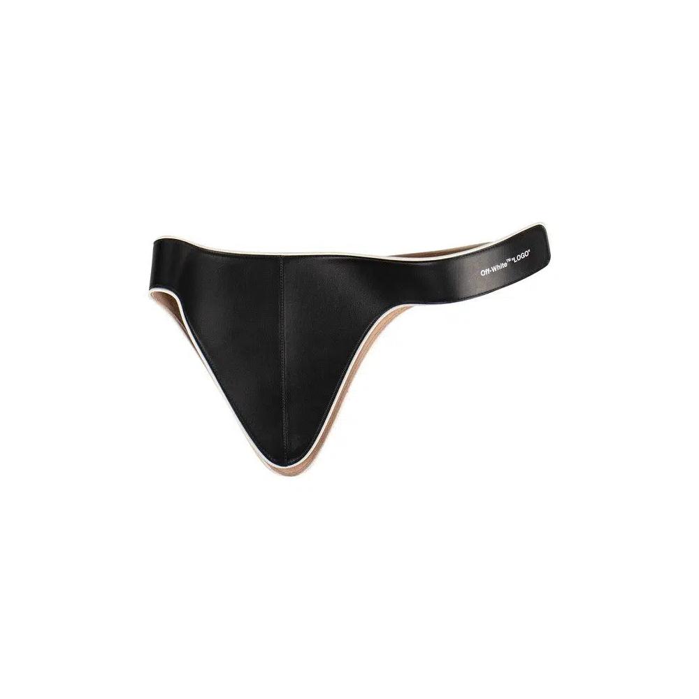 Ремень Off-White Logo Racing Belt 'Черный' 1