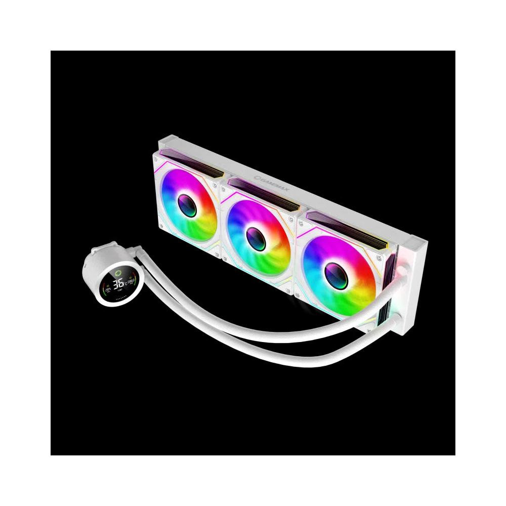 GameMax IceBurg 360 Digital 360mm водяное охлаждение - Белый 2