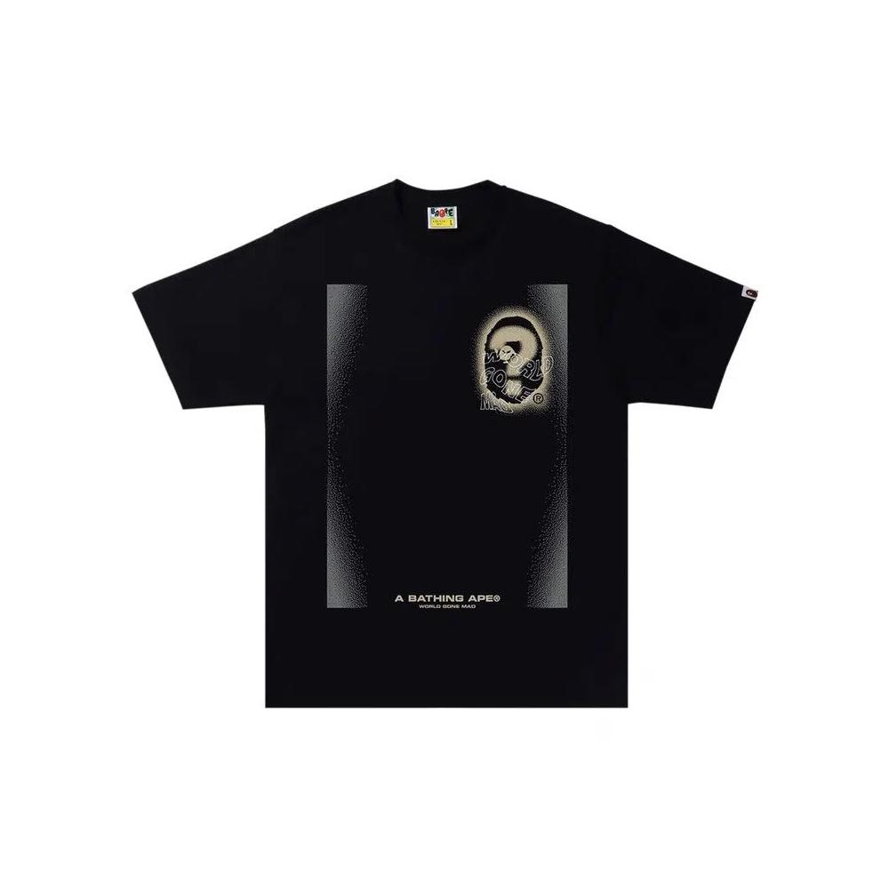 Футболки BAPE Multi Logo #3 Tee 'Black' 1