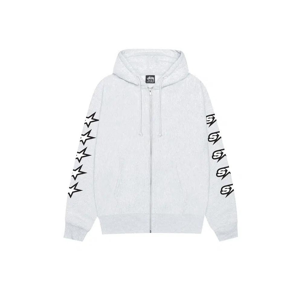 Топы Stussy Speedway Zip Hoodie «Ash Heather» 1