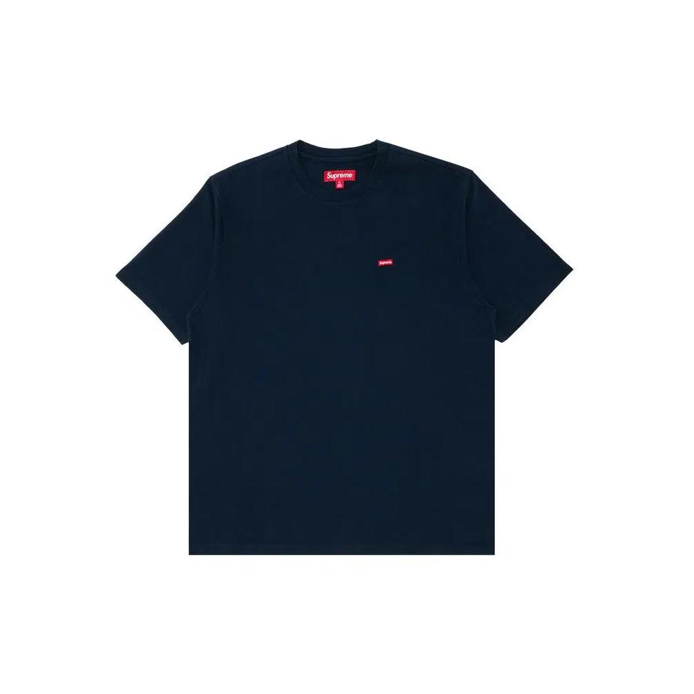 Футболки с коротким рукавом Supreme Small Box Tee 'Navy' 1