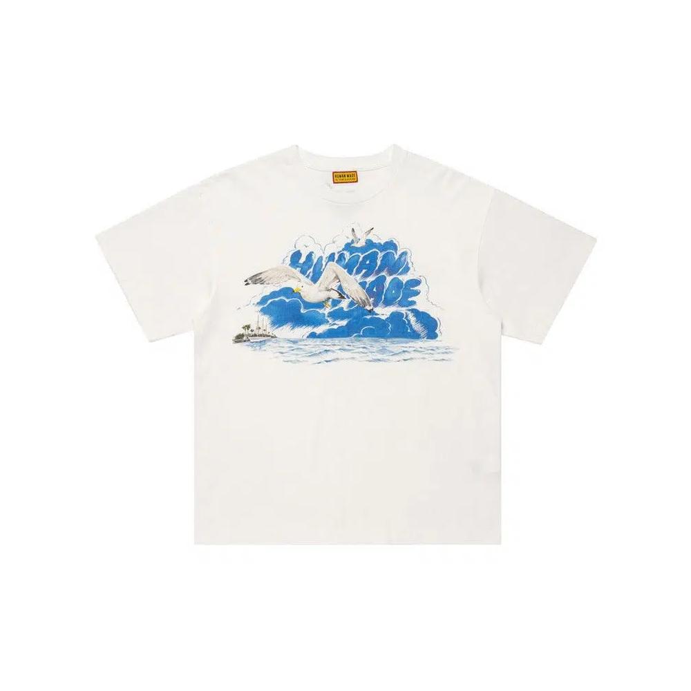 Топы Human Made Graphic T-Shirt 'Белый' 1
