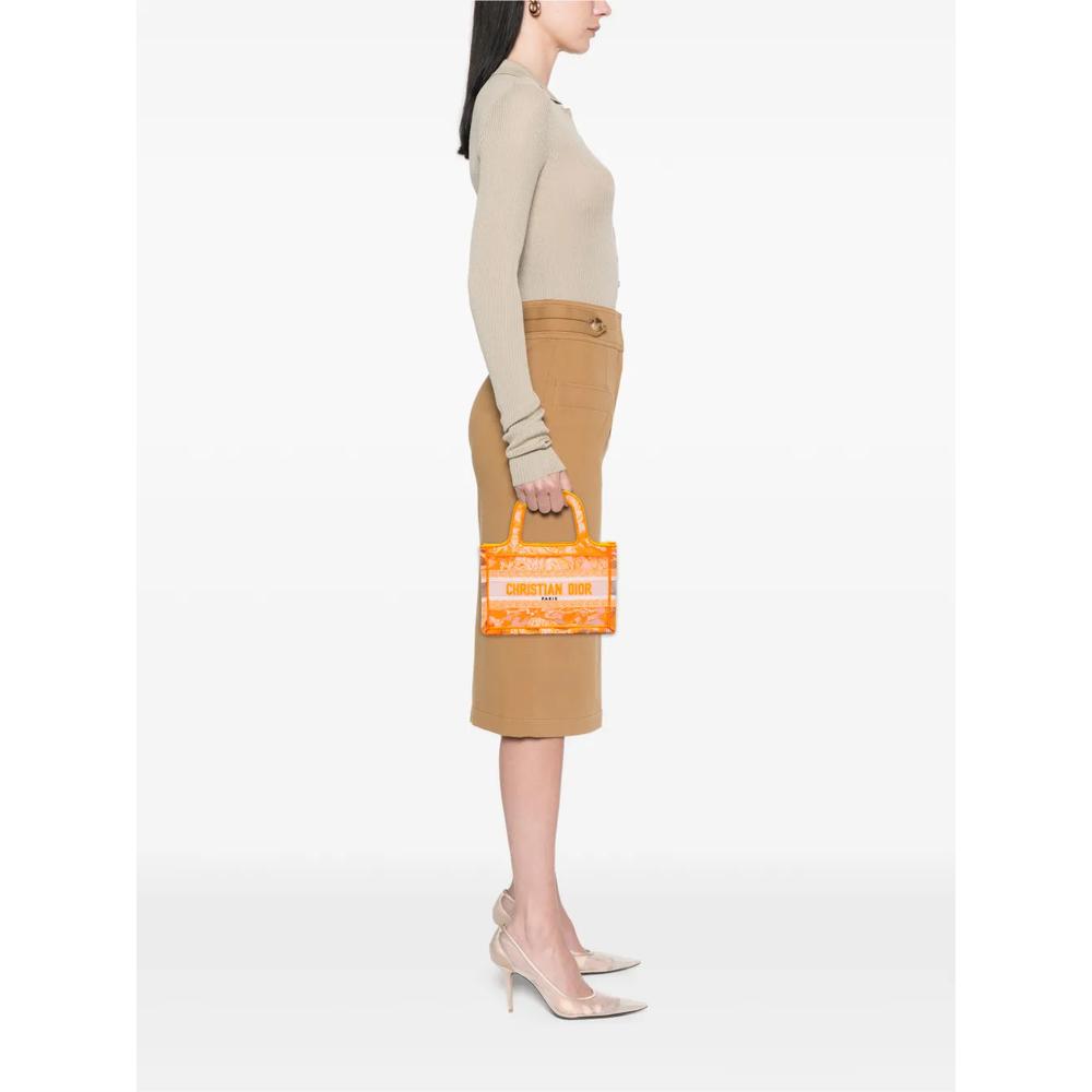 Мини-сумка Dioriviera Toile De Jouy Book Tote (2022 год) 2