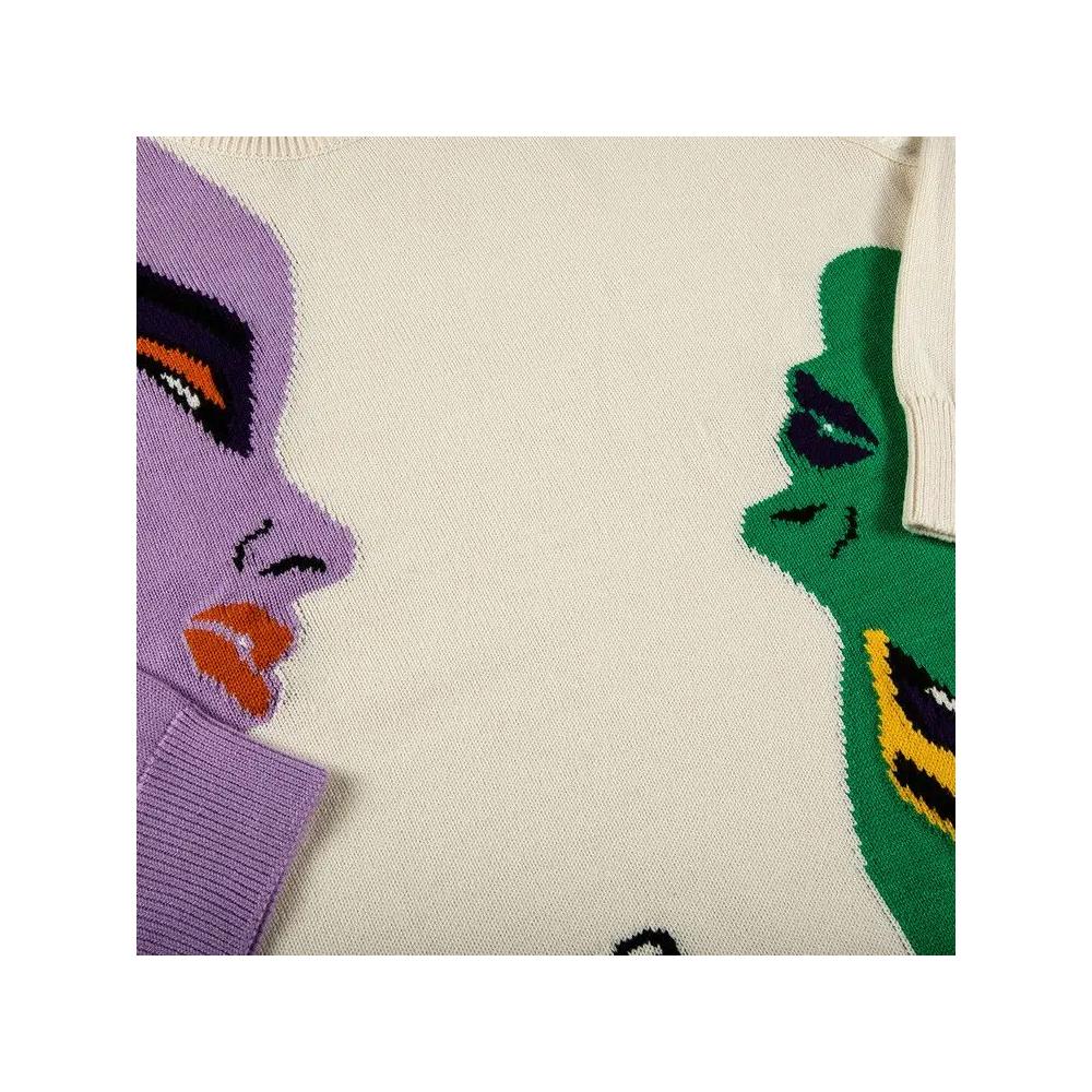Свитера Supreme Faces Sweater 'Кремовый' 3