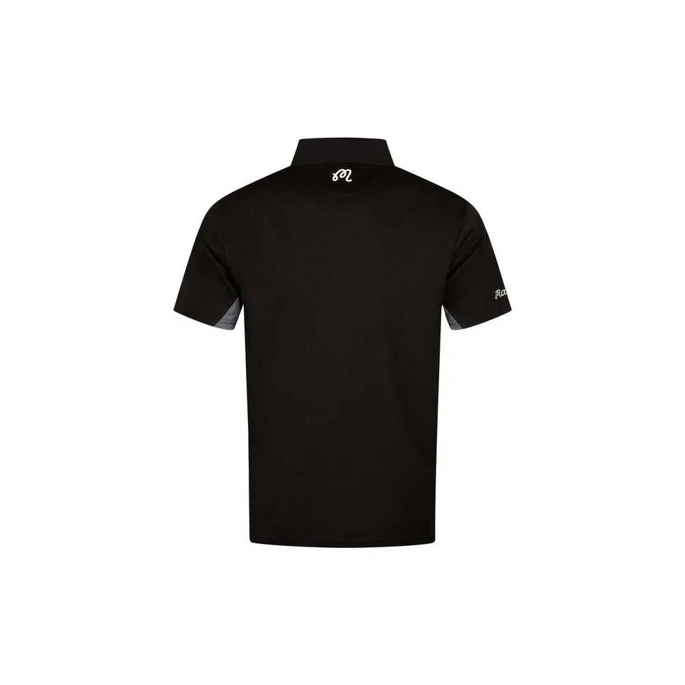 Топы Malbon Paneled Performance Pique Shirt 'Black/Charcoal' 2