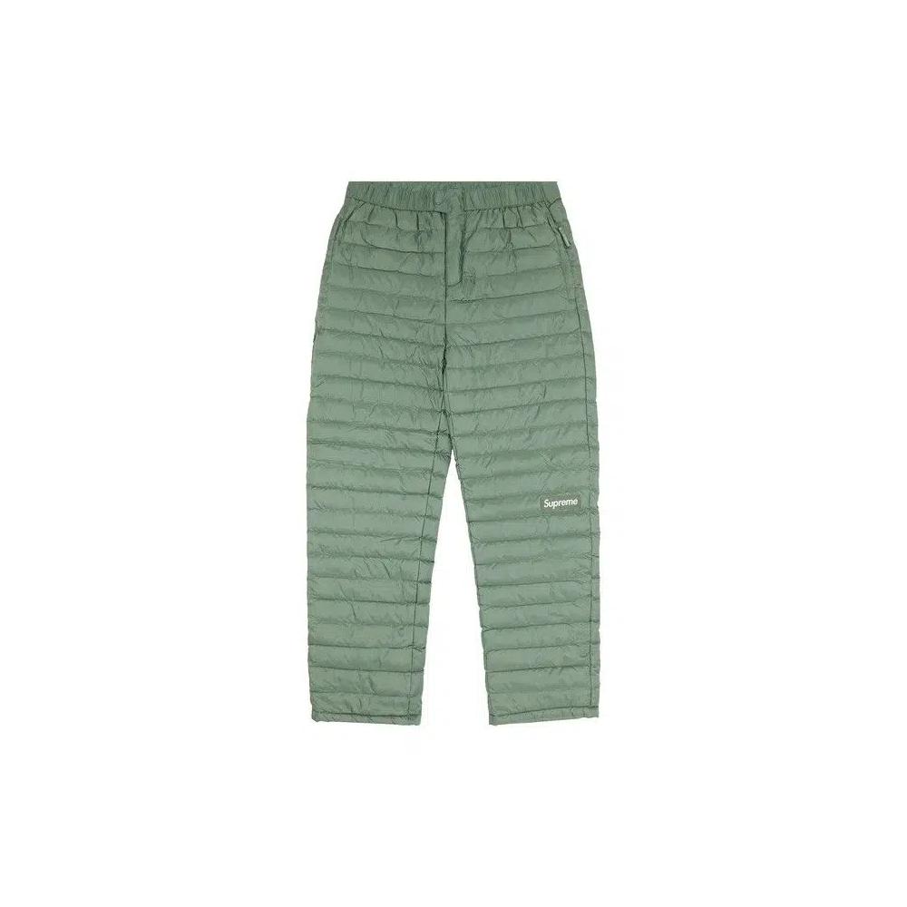 Штаны Supreme Micro Down Pant 'Olive' 1