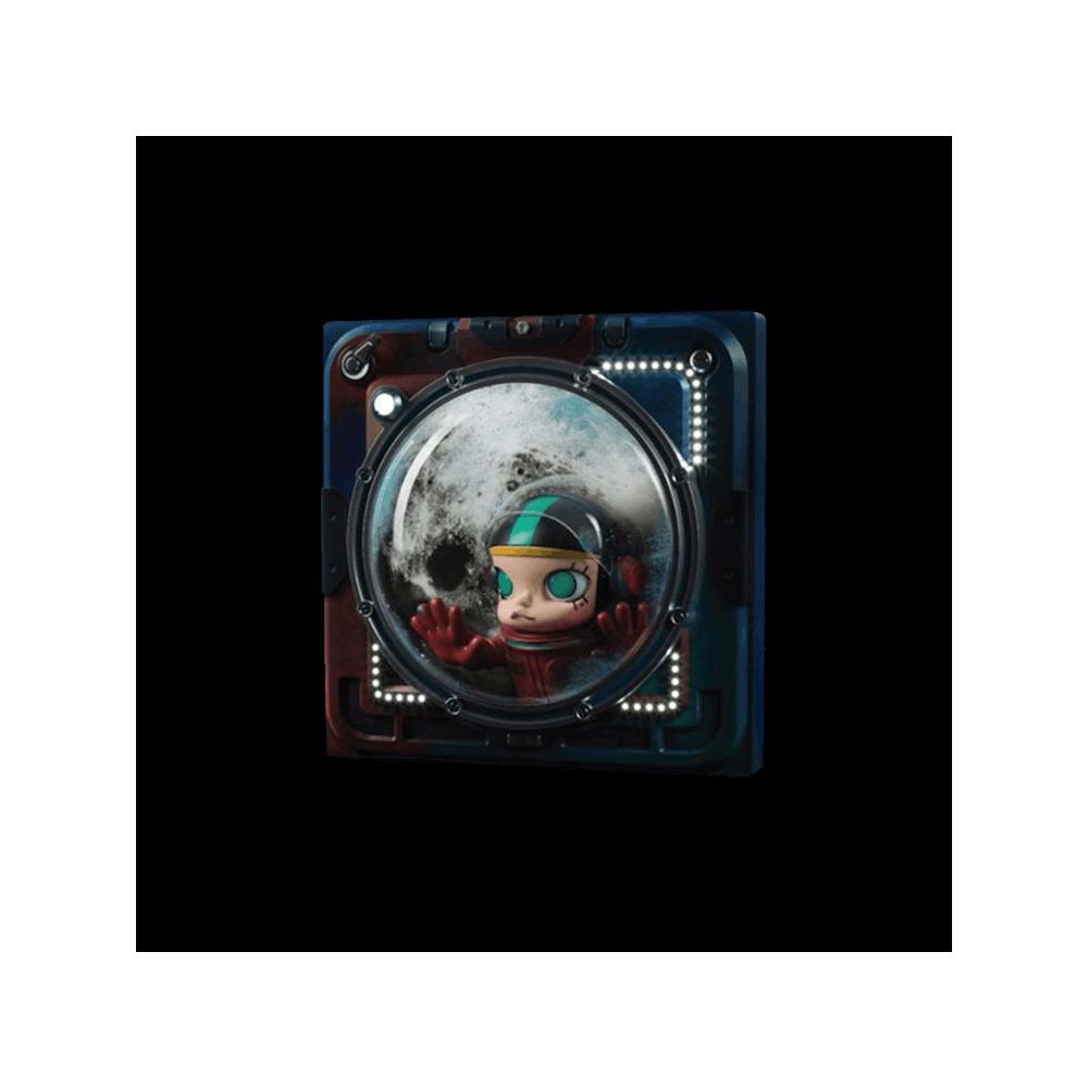 Фигурки Pop Mart Mega Space Molly Hello Moon 3d Painting Figure 1