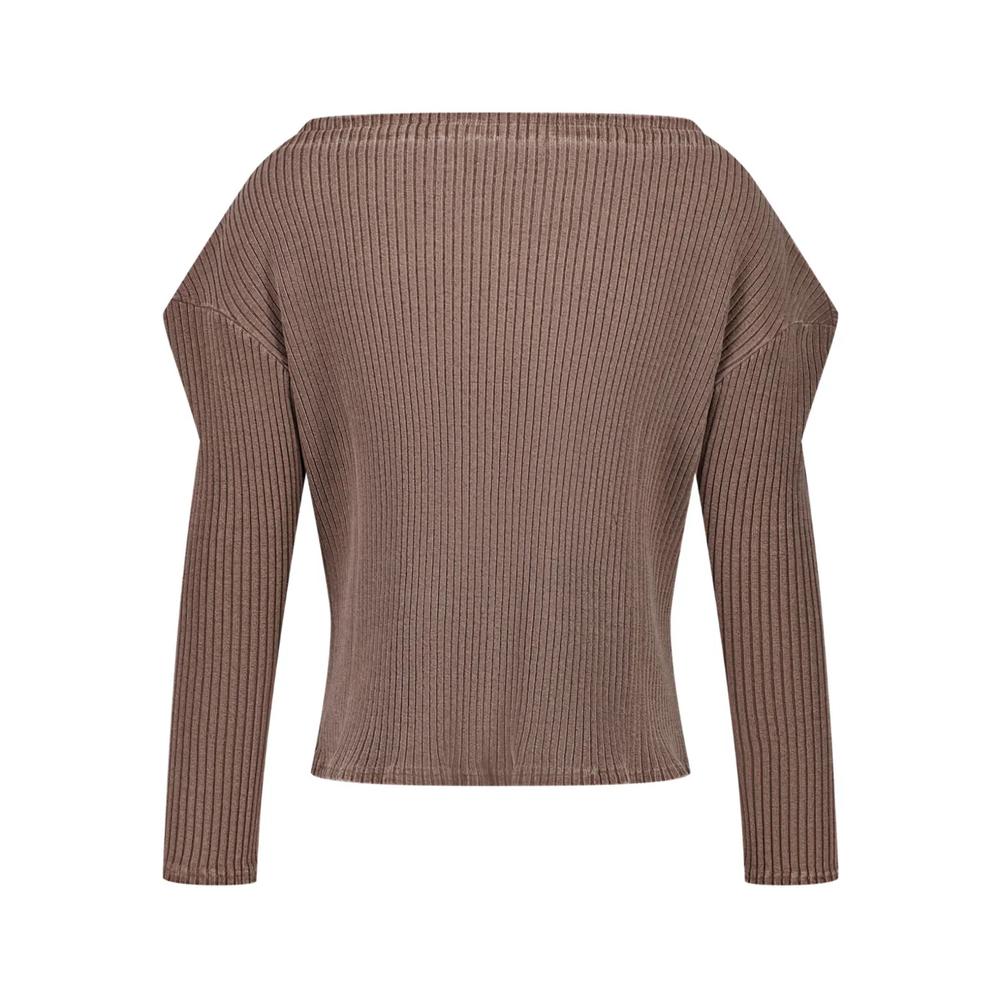 Свитер Gambeson в рубчик 2