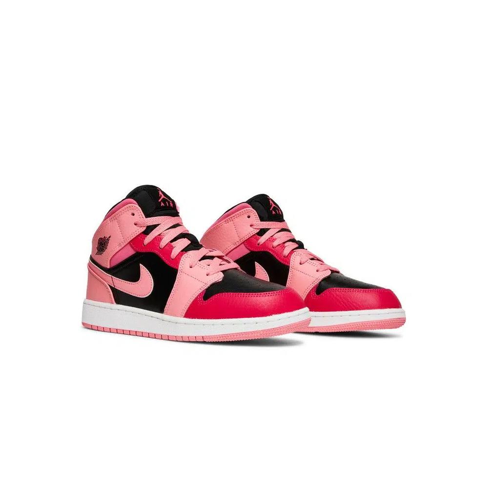 Кроссовки Air Jordan 1 Mid GS 'Coral Chalk' 8