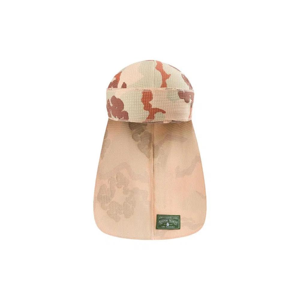 Шапки Denim Tears Wreath Durag 'Tan Camo' 1