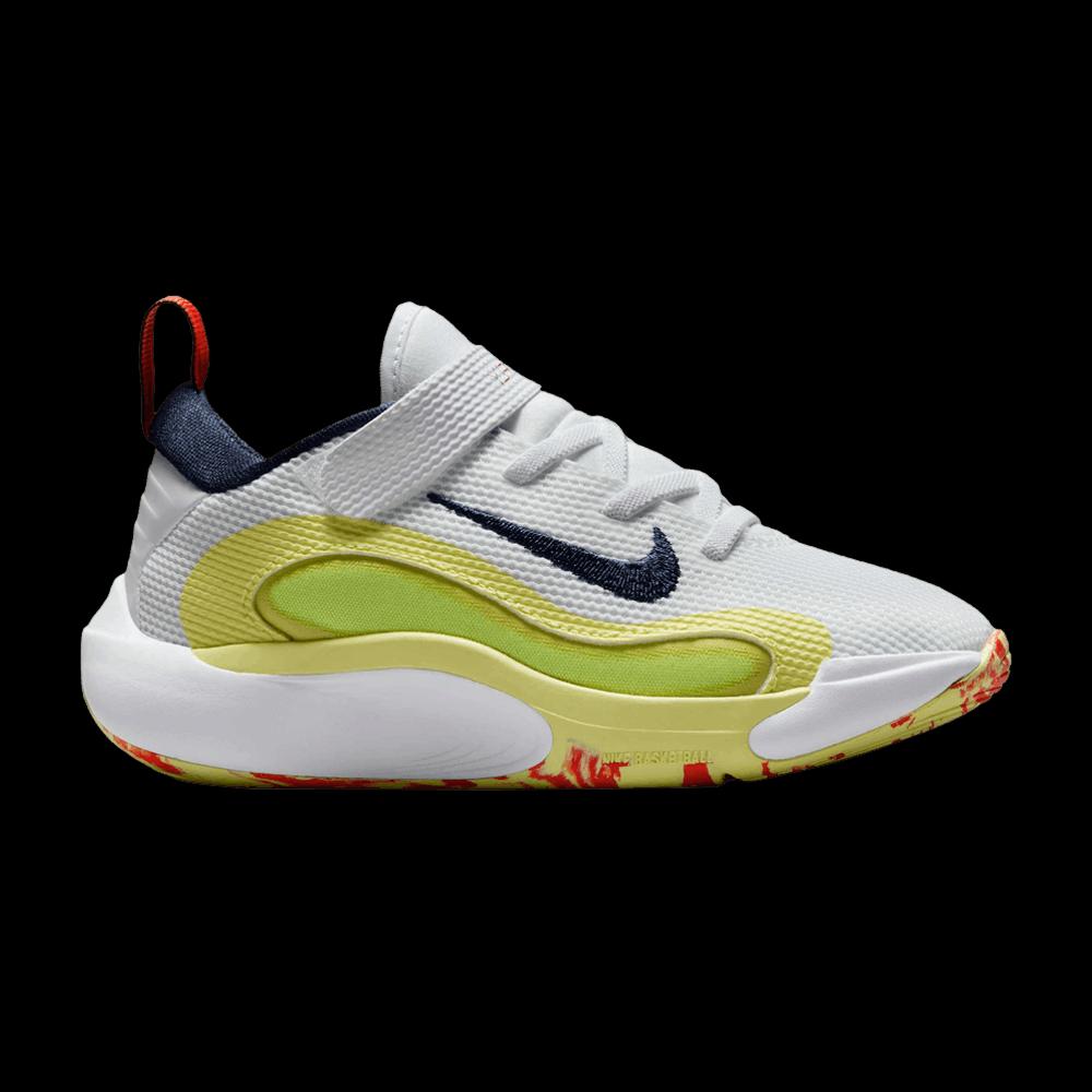Кроссовки Nike IsoFly PS «White Limelight Midnight Navy» 1