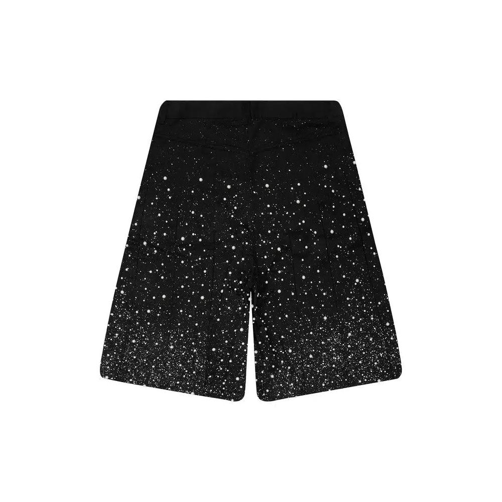 Birth Of Royal Child Pearl Pleated Wide Shorts 'Черный' 2