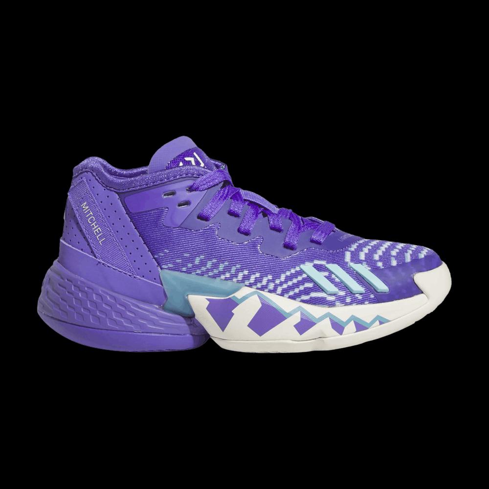 Кроссовки Adidas D.O.N. Issue #4 Little Kid 'Throwback Utah Jazz' 1