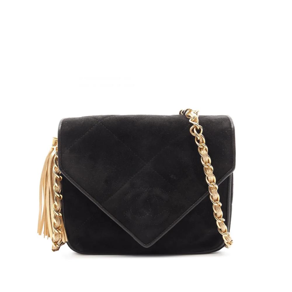 1989-1991 Coco Mark diamond-stitch shoulder bag 1