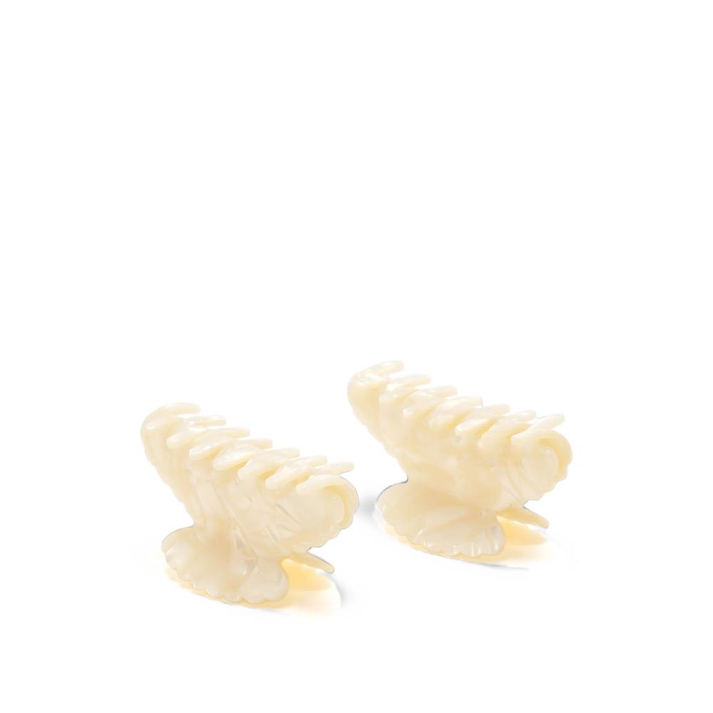 Yuri scalloped hair clips set (set of two) 2