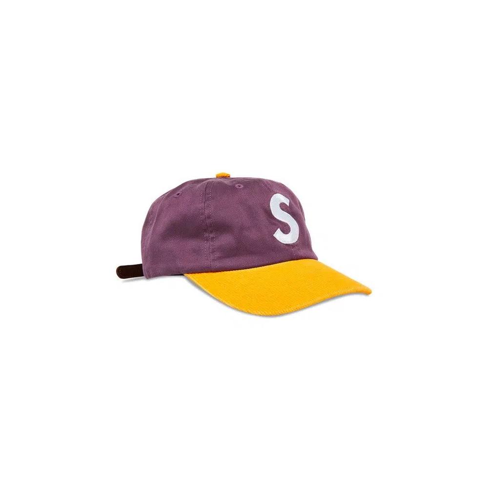 Бейсболки Supreme 2-Tone S Logo 6-Panel 'Dusty Purple' 2