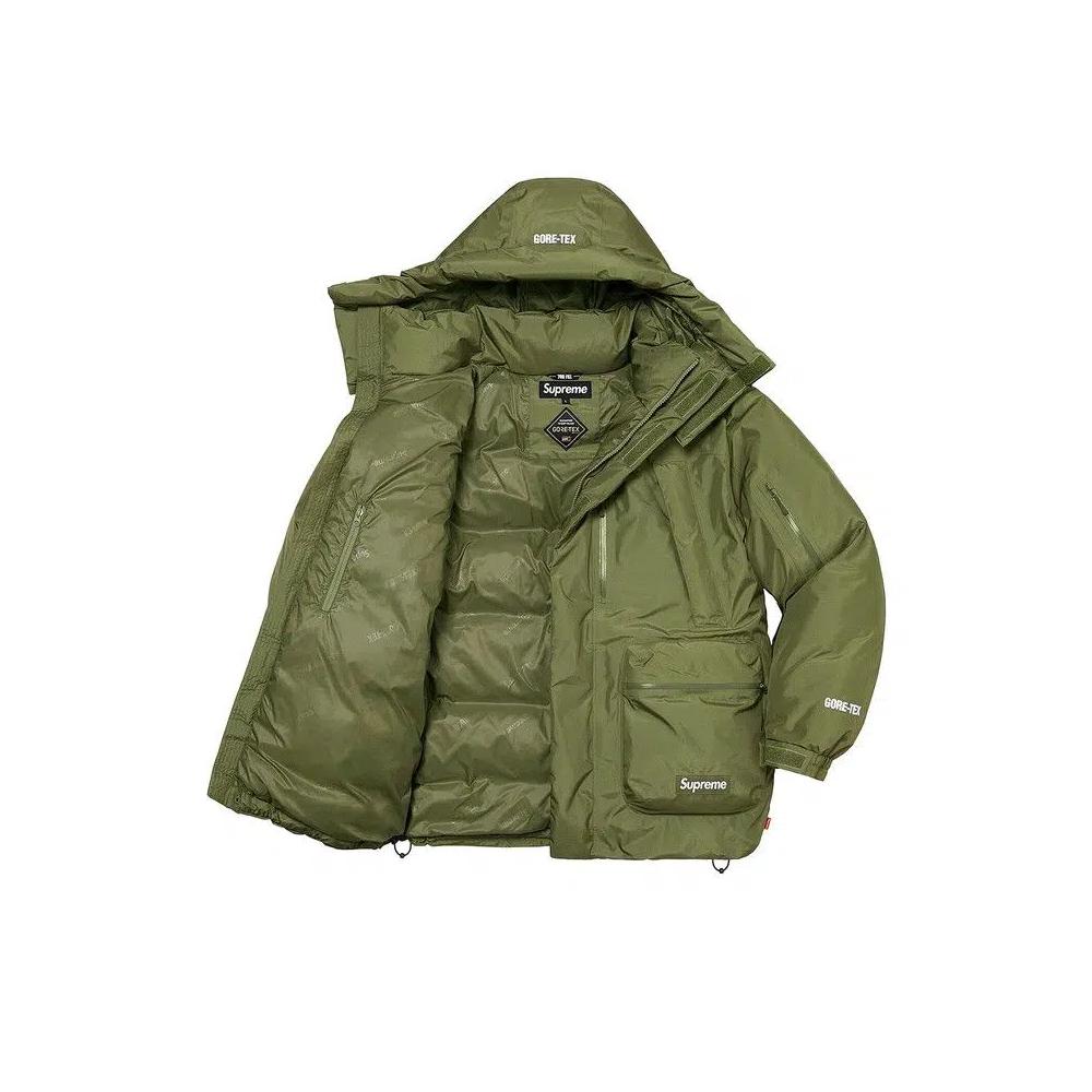 Парки Supreme GORE-TEX 700-Fill Down Parka 'Olive' 3