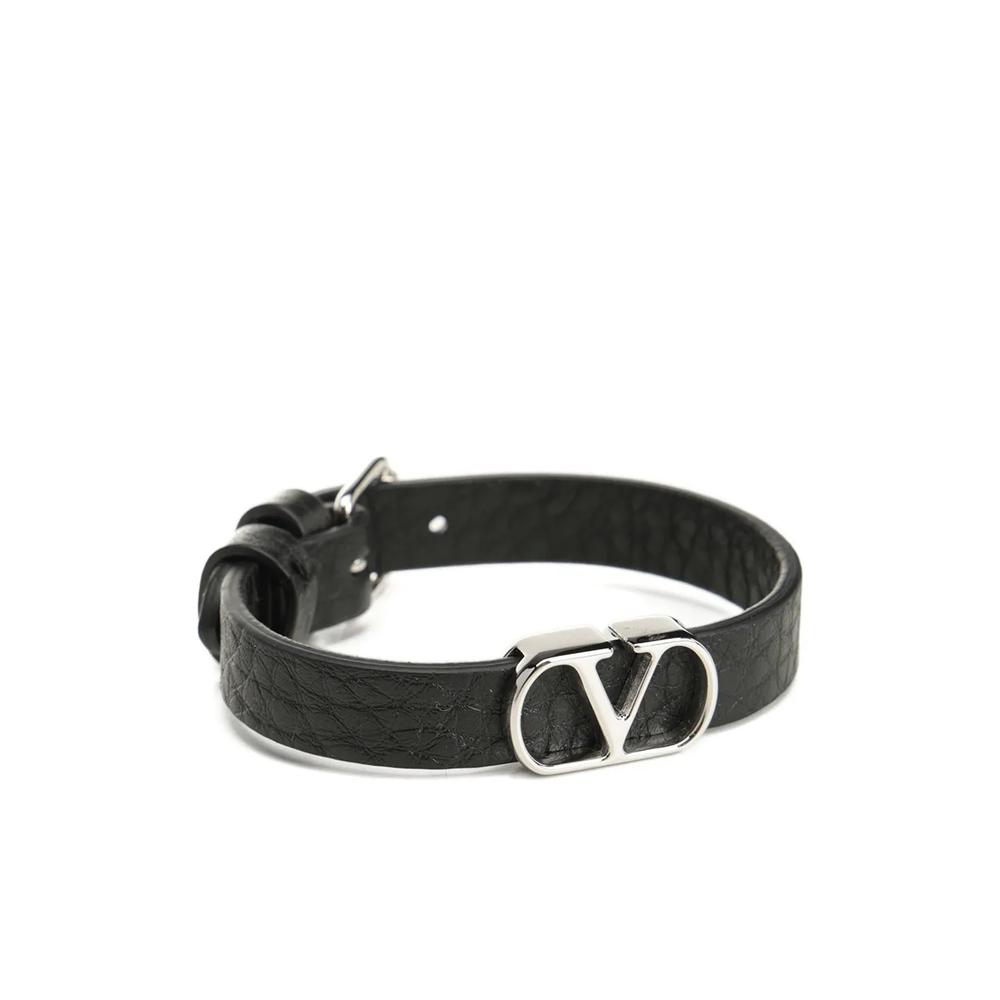 Кожаный браслет с логотипом VLogo Signature 2