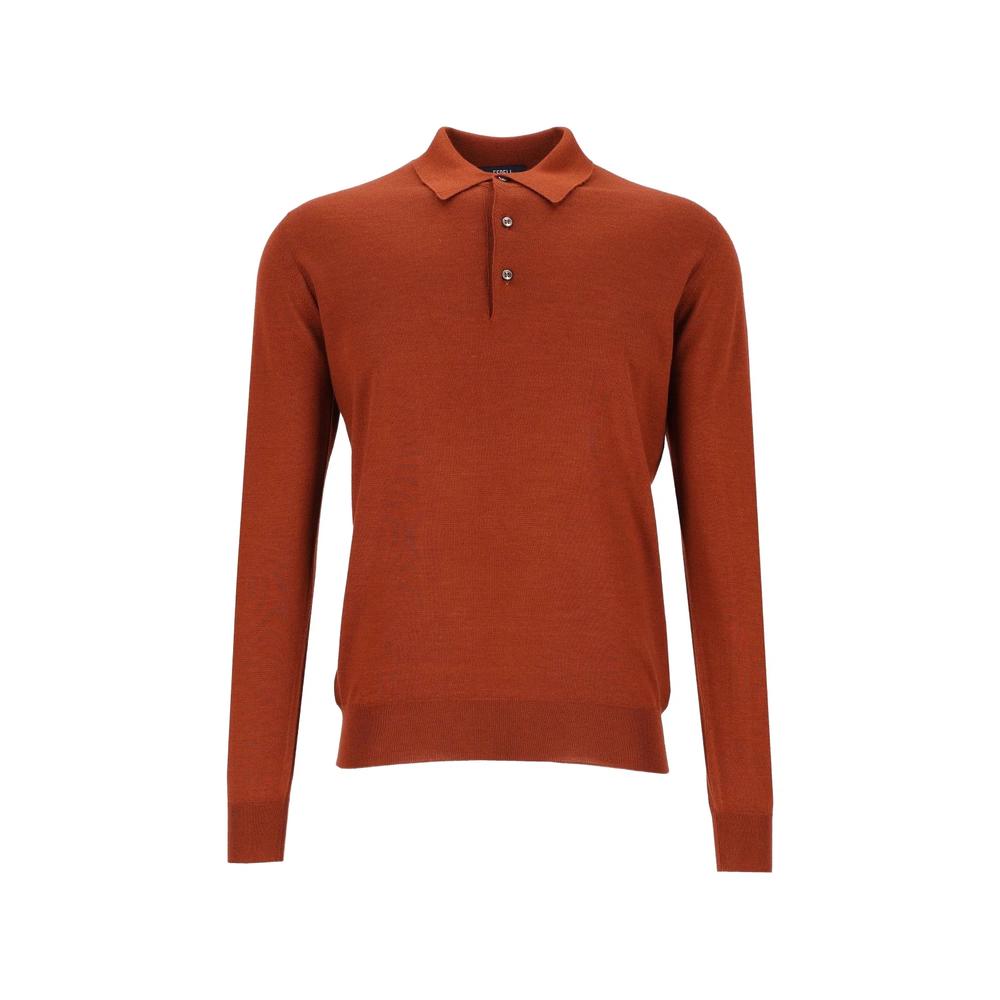 long-sleeve polo shirt 1