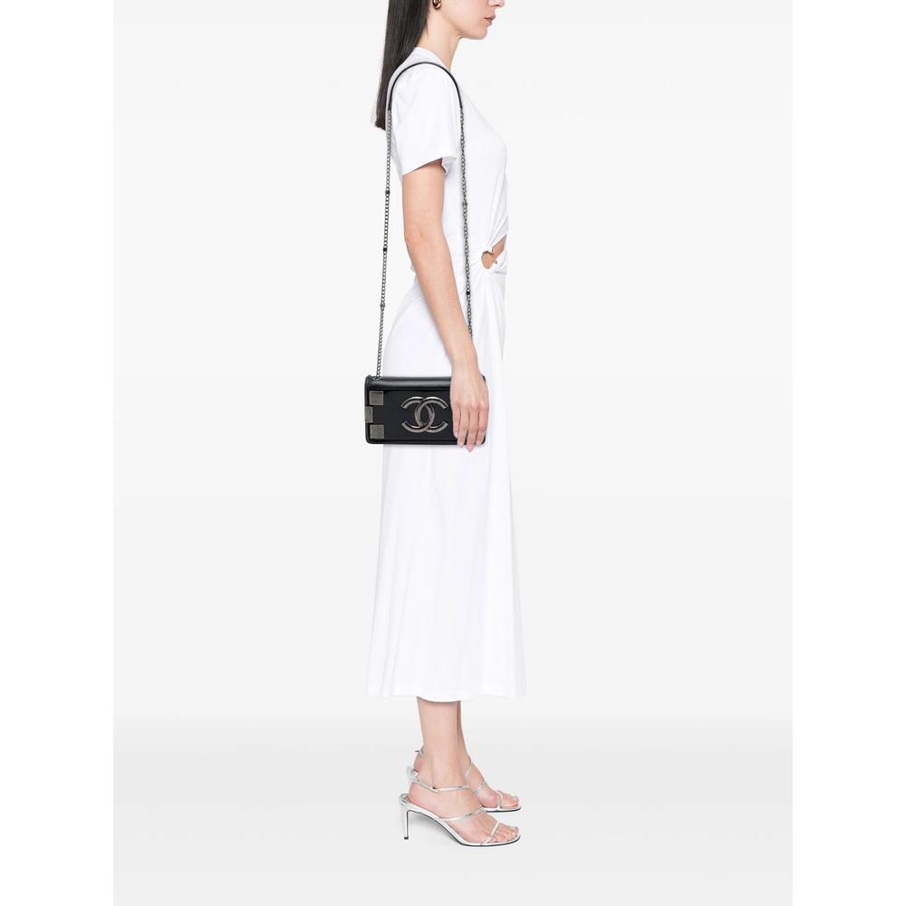 2013-2014 Lambskin and Acrylic Boy Brick Horizontal Flap crossbody bag 2