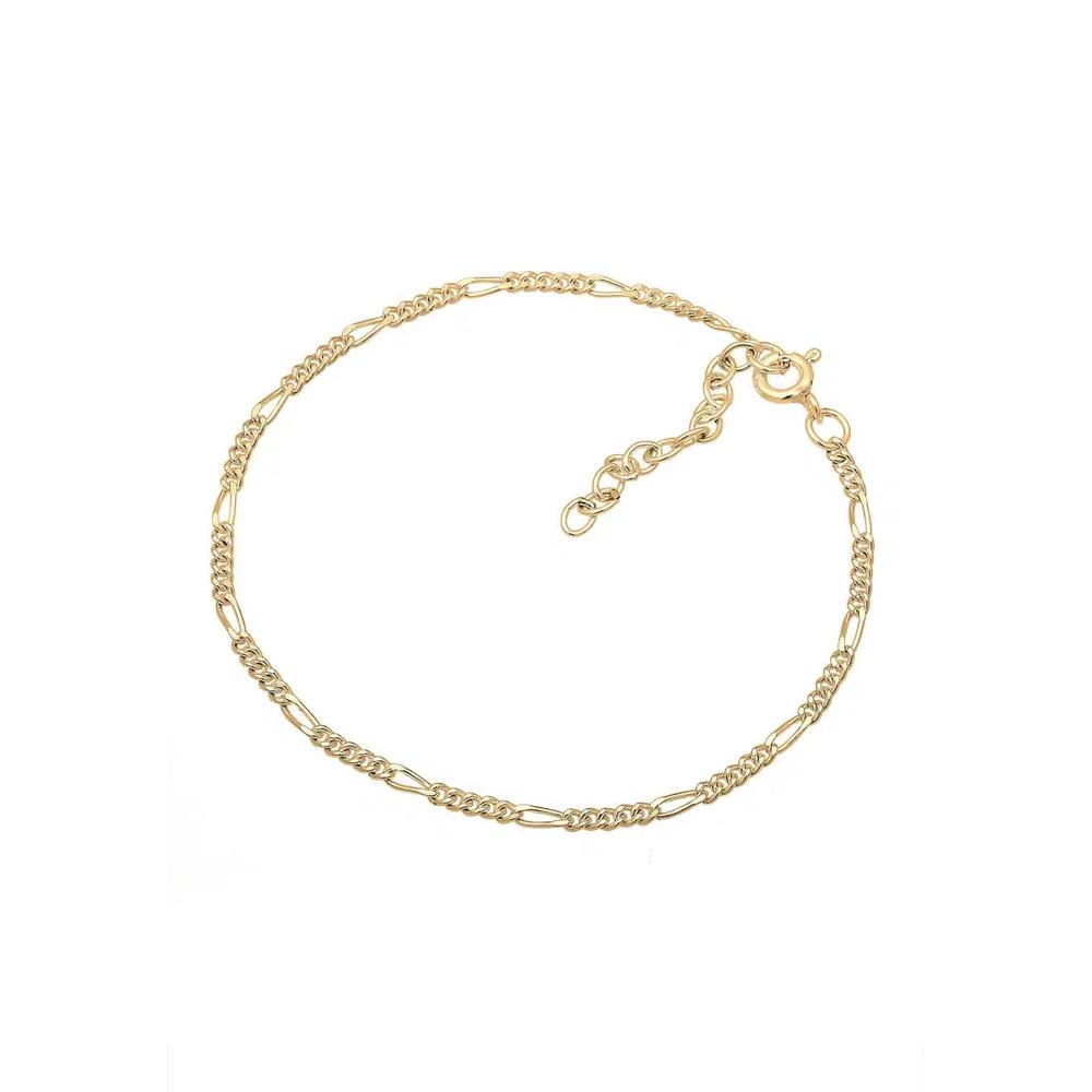 Браслет Blogger Figaro Chain Basic Trend с золотым покрытием 2