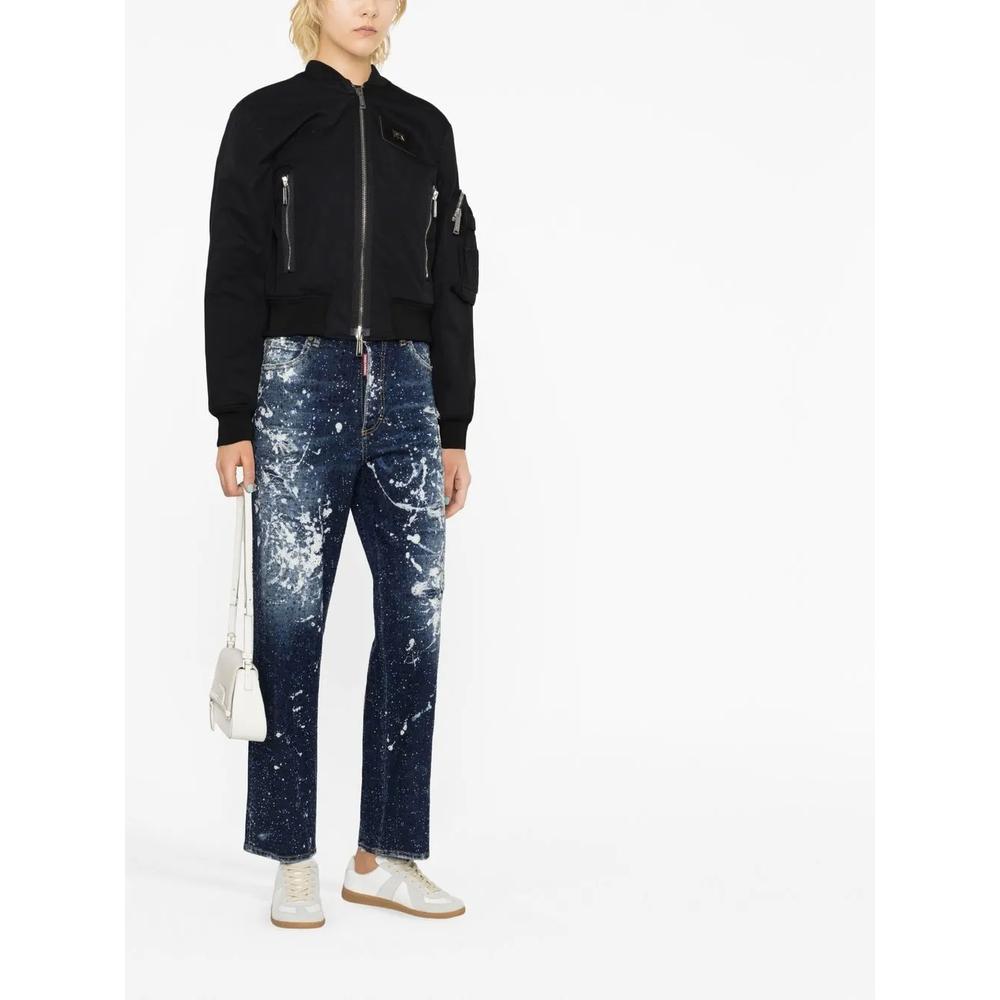 embellished straight-leg jeans 2