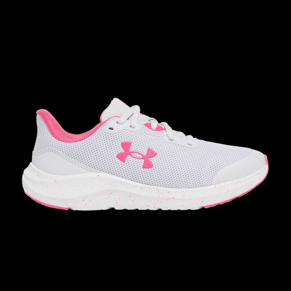Кроссовки Under Armour Charged Pursuit 4 GS 'Distant Grey Super Pink' 1