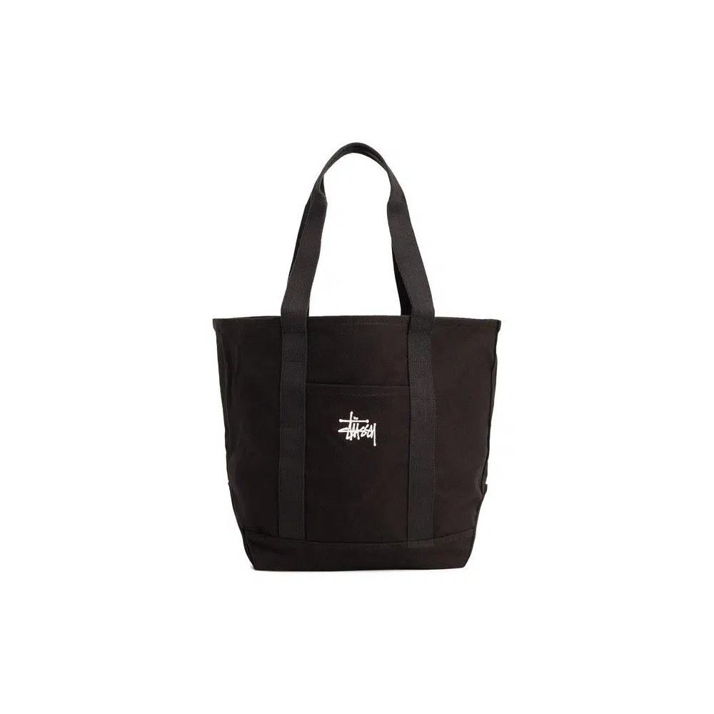 Сумки-тоут Stussy Canvas Market Tote Bag 'Черный' 1