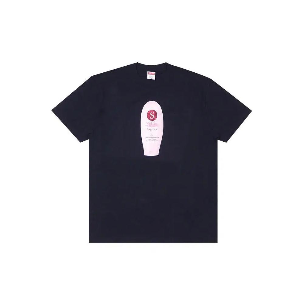 Футболки Supreme Super Cream Tee 'Navy' 1