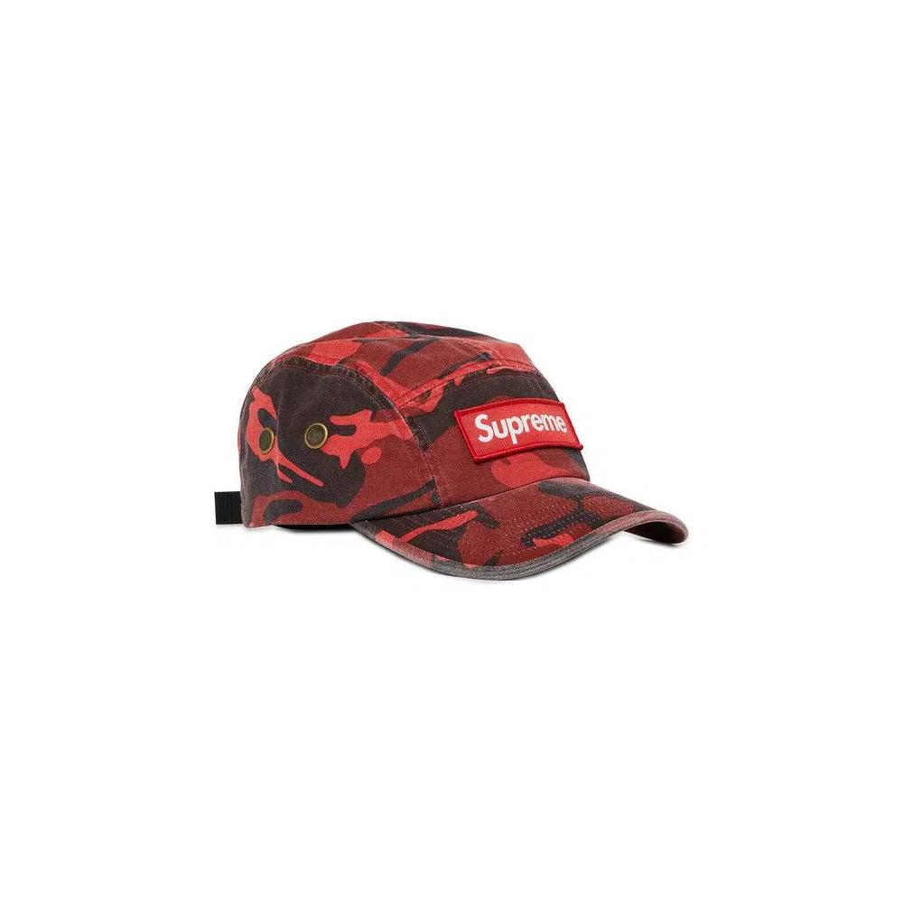Кепки Supreme Military Camp Cap 'Red Camo' 2