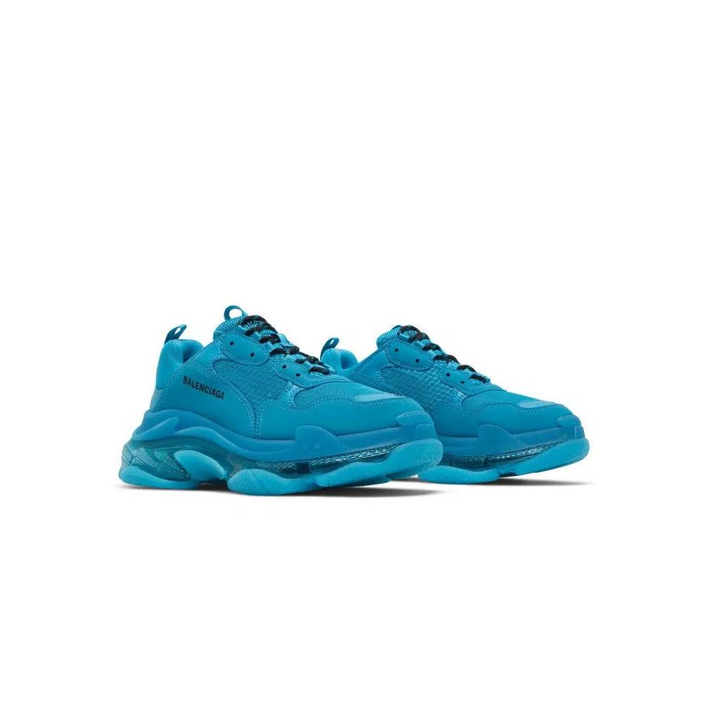 Кроссовки Balenciaga Triple S Sneaker 'Clear Sole - Blue' 8