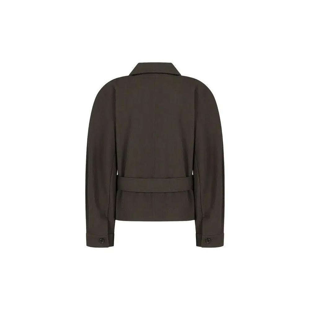 Куртки Amomento Belted Jacket Brown 'Tan' 2