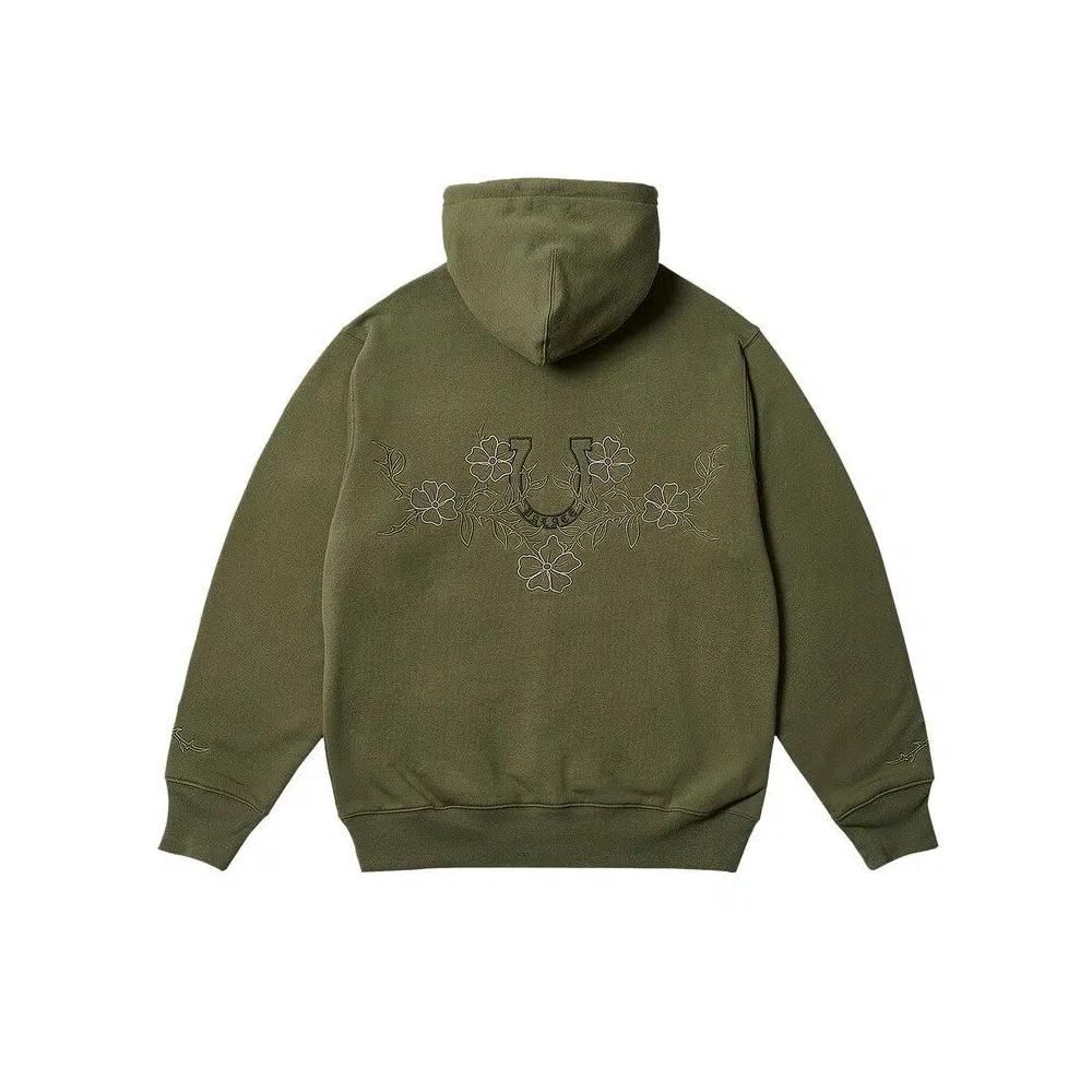 Толстовки на молнии Palace Flexus Zip Hood 'Темно-зеленый' 2