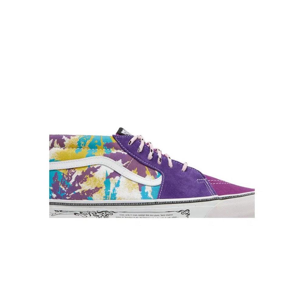 Кроссовки Aries x Vans OG Sk8-Mid LX 'Weed Bright' 2