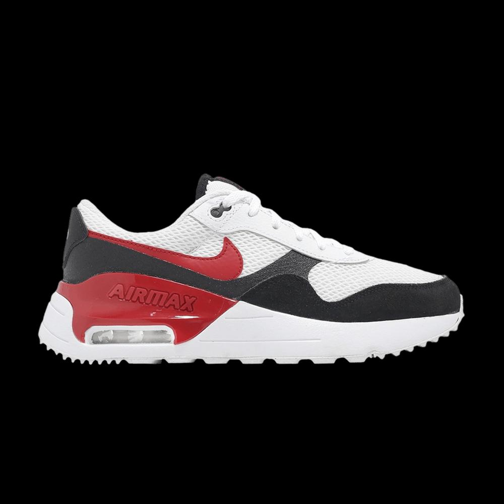 Кроссовки Nike Air Max SYSTM GS 'White Black Gym Red' 1