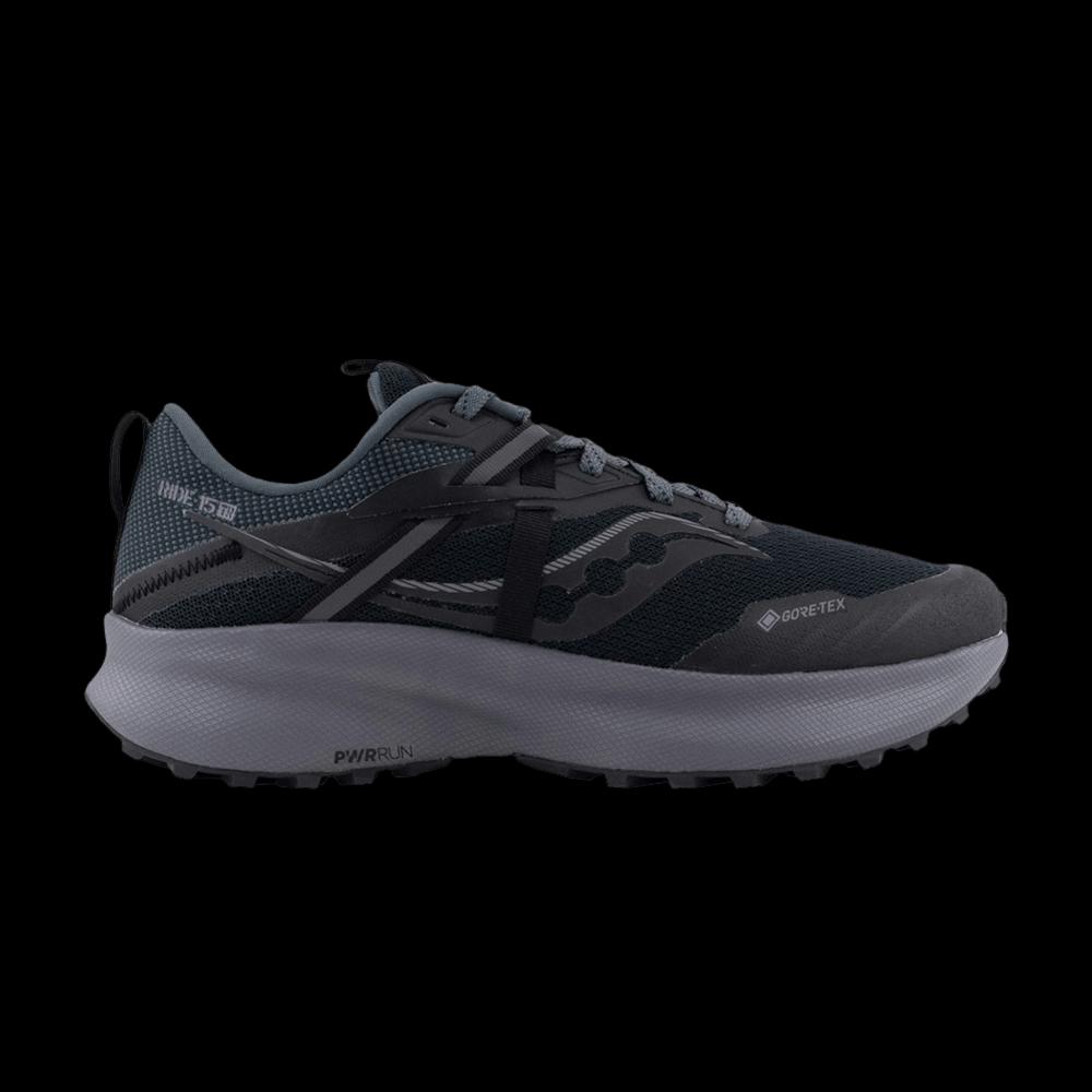 Кроссовки Saucony Ride 15 TR GORE-TEX 'Black Charcoal' 1