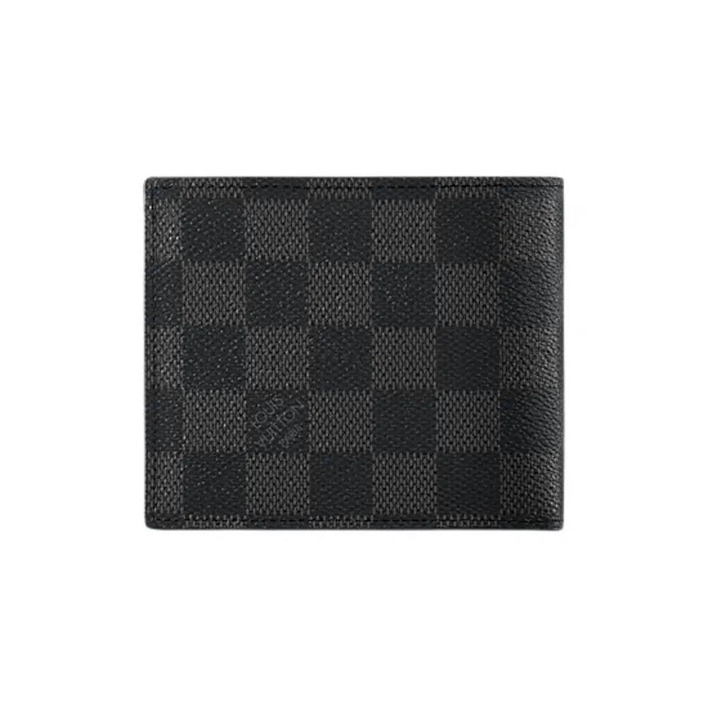 Кошельки Louis Vuitton Amerigo Wallet 'Черный Damier Graphite Canvas' 2