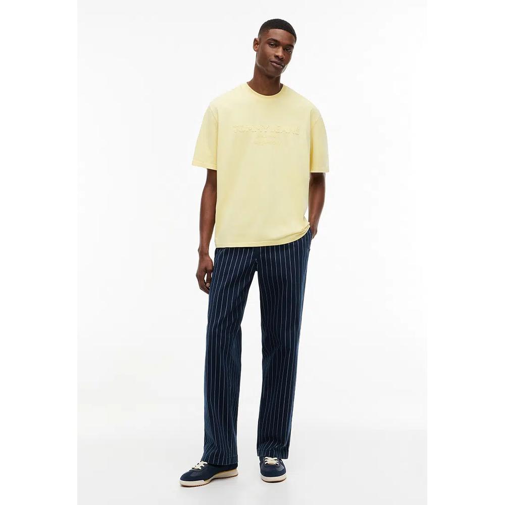 Оверсайз футболка с классическим тональным логотипом - Tommy Jeans 4