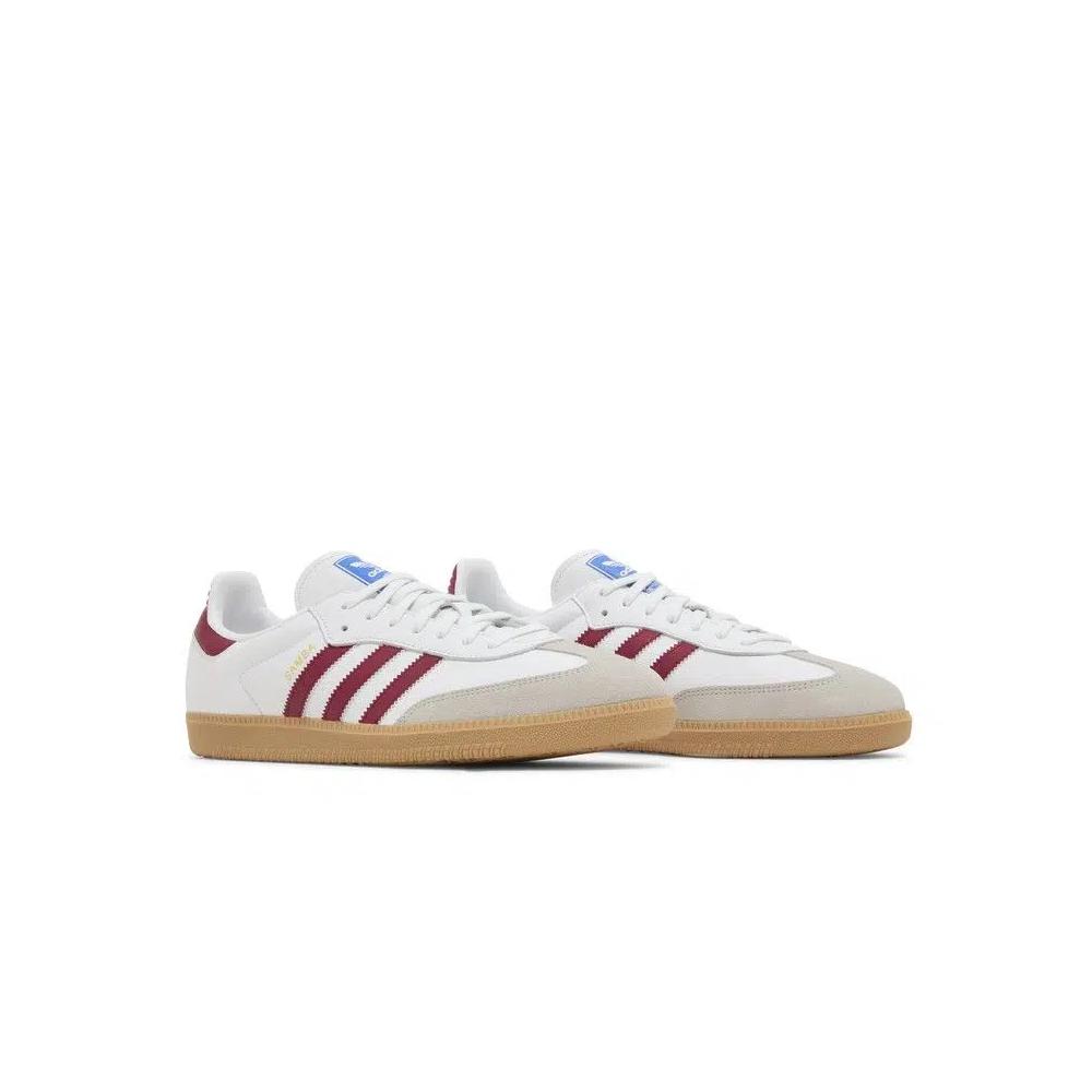Кроссовки adidas Men's Samba OG 'White Burgundy Gum' 8