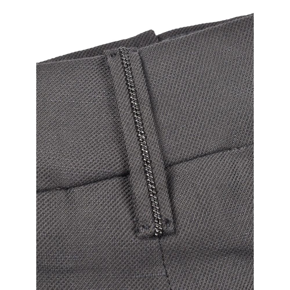 monili-embellished straight-leg trousers 4