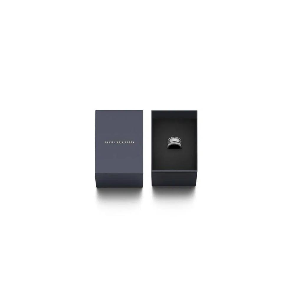 Кольцо Elevation Silver - Унисекс-кольцо - Парные кольца - Кольцо из нержавеющей стали с эмалью для женщин и мужчин - DW Official 5