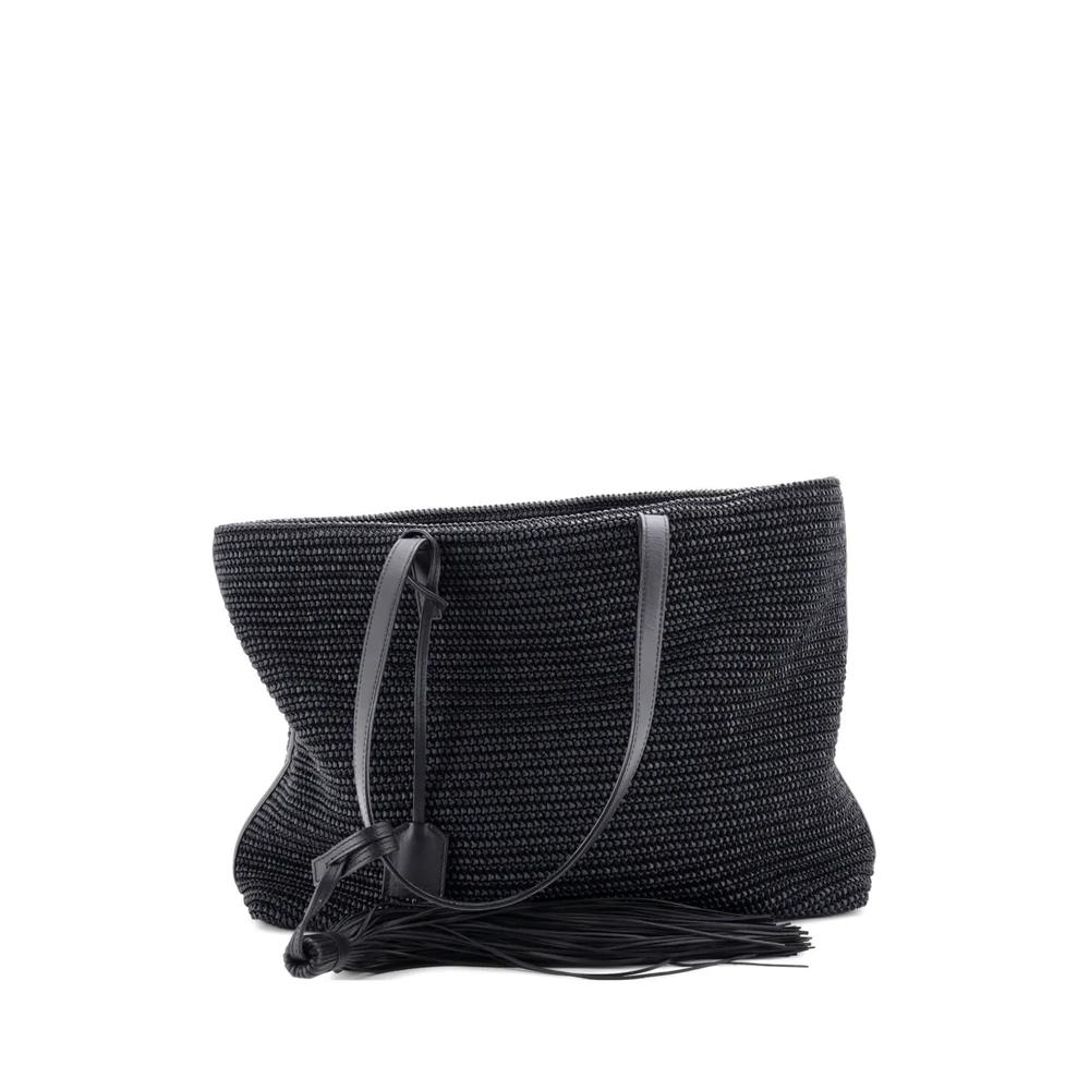 Сумка-тоут Shopper Woven Raffia East West 1