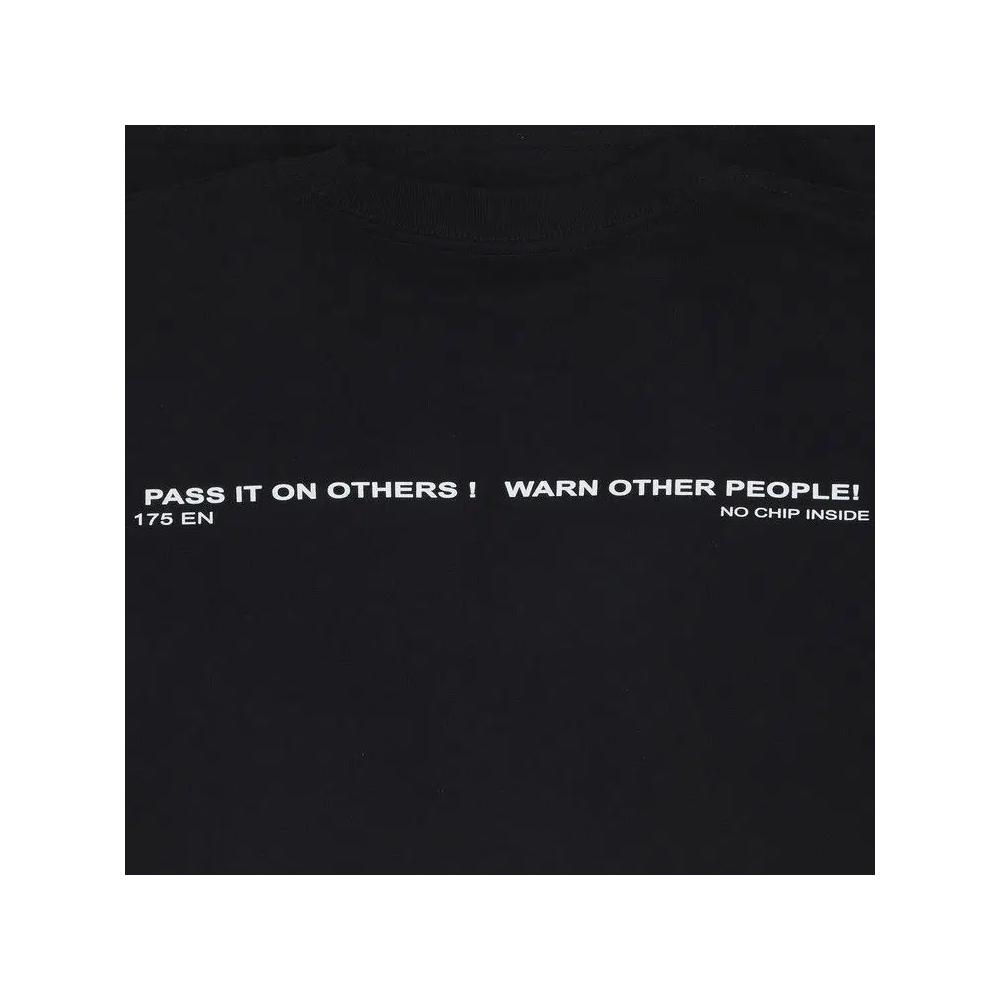 Футболки Supreme Warning Tee «Black» 3