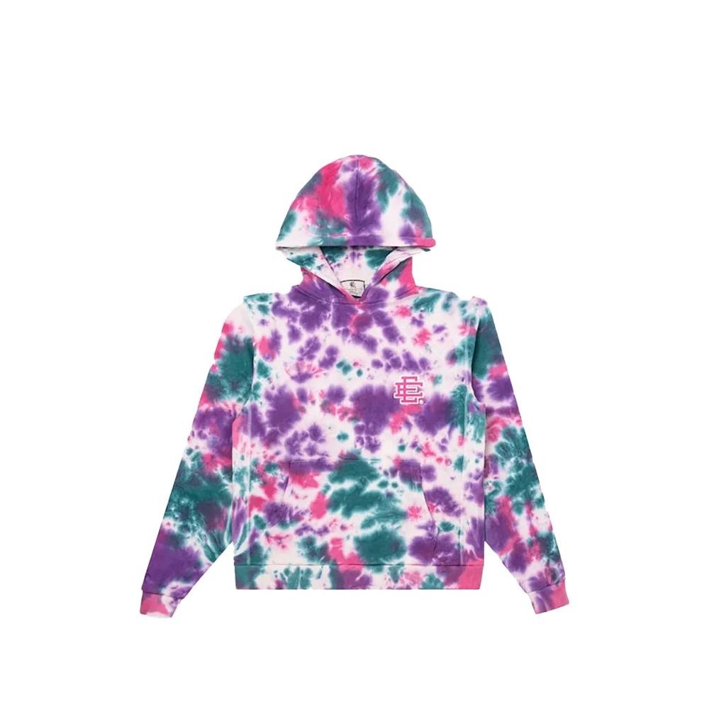 EE Basic V2 spot-dye logo-print hoodie 1