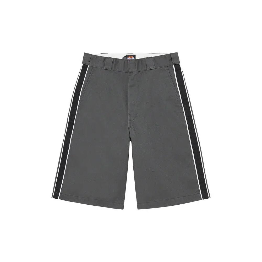 Шорты Supreme x Dickies Stripe 13" Loose Fit Work Short 'Угольный' 1