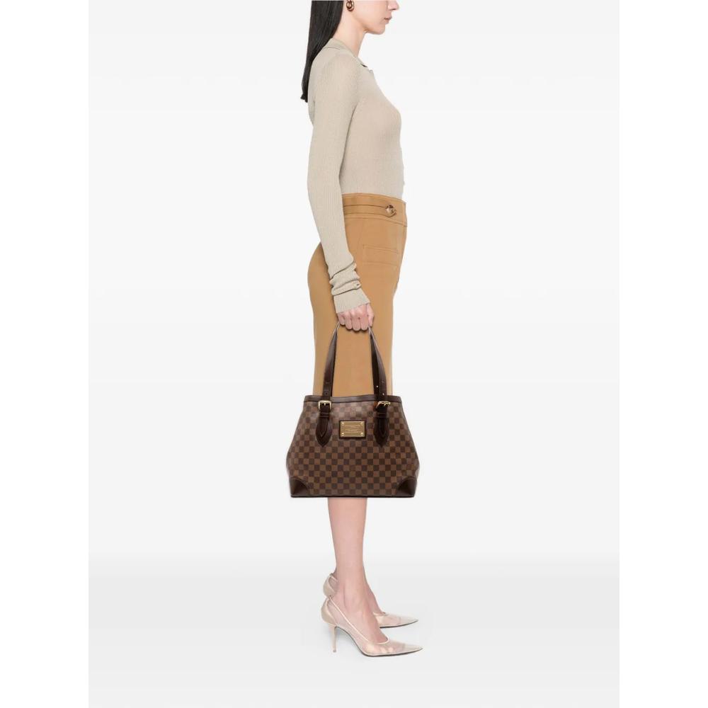 2007 Damier Ebene Hampstead MM tote bag 2